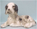 Olimco of Japan Lying Spaniel, 2 1/2" x 4", excellent condition.