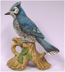 1980s Japan Blue Jay, matte finish, 4" high.  Marked "KW1251", excellent condition. 
