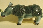 1960s Japan Rhino, 2 3/4" high x 5 1/8" long, unmarked, excellent condition. 