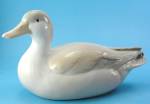 OMC Japan Porcelain Duck, 4 3/8" high x 8" long, excellent condition. 