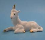Bone China Unicorn -- Goat Unmarked Excellent Condition  1 1/8" high