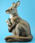 Harvey Knox Japan Ceramic Kangaroo Figurine, 6 1/8" high, excellent condition. 