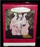 1998 Hallmark "Laverne, Victor and Hugo" Christmas Ornament from the Hunchback of Notre Dame Collection. Ornament is still in box. Box has small rough spot on top. FREE SHIPPING WITHIN USA!!...