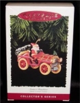 1995 Hallmark "Santa's Roadster" Christmas Ornament. This ornament is 17th in the Here Comes Santa Series. Still in box. Box has small crease. FREE SHIPPING WITHIN USA!!!