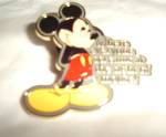 This is a Disney Mickey "When Everyone Screams at the Sight of a Mouse" Pin. It is brand new.