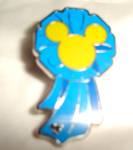 This is a Disney Mickey Blue Ribbon Hidden Mickey Pin. It is brand new. 