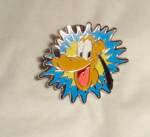 This is a Disney Pluto Star burst Pin. It is brand new.