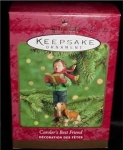 2000 Hallmark Caroler's Best Friend Christmas Ornament. Still in box. FREE SHIPPING WITHIN USA!!!