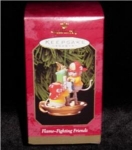 1999 Hallmark Flame Fighting Friends Christmas Ornament. Still in box. FREE SHIPPING WITHIN USA!!!