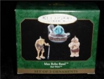 1999 Star Wars Max Rebo Hallmark Ornament. This is a set of 3 ornaments from the movie STAR WARS. Still in box. FREE SHIPPING WITHIN USA!!!