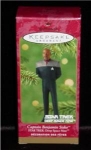 2001 Star Trek Deep Space Nine Captain Benjamin Sisko Hallmark Ornament. Still in box. FREE SHIPPING WITHIN USA!!!
