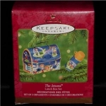 2001 The Jetsons Hallmark Ornament Lunchbox set. Still in the box. FREE SHIPPING WITHIN USA!!!