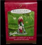 2001 Barbie & Kelly on the Ice Hallmark Ornament. This ornament is still in the box. FREE SHIPPING WITHIN USA!!!!