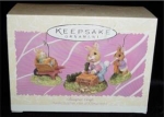 1996 Hallmark "Bumper Crop" Easter Ornament. This is the Tender Touches set of 3 ornaments. Mint in box. FREE SHIPPING WITHIN USA!!!