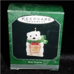 1998 Tasty Surprise Miniature Hallmark Ornament. Still in the box. FREE SHIPPING WITHIN USA!!!!   