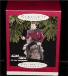 1996 Star Trek The Next Generation Commander William T. Riker Hallmark Ornament. Still in the box. FREE SHIPPING WITHIN USA!!!!   