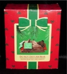 Hallmarks 1985 "Please Do Not Disturb Bear" ornament. Mint in box. FREE SHIPPING WITHIN USA!!!