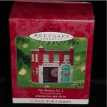 2001 Fire Station #1 Hallmark Ornament. It is 3rd in the Town & Country Series. This ornament is still in the box. FREE SHIPPING WITHIN USA!!!