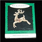 1994 Dazzling Raindeer Miniature Hallmark Ornament. Ornament is still in the box. FREE SHIPPING WITHIN USA!!!!