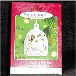 2001 Partridge in a Pear Tree Hallmark Ornament. This ornament is sculpted in Porcelain and is painted with real 24k gold accents. Ornament is still in the box. FREE SHIPPING WITHIN USA!!!!