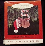 1993 Child's 5th Christmas Hallmark Ornament. Box has creases. Still in box. FREE SHIPPING WITHIN USA!!!  