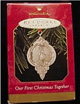 1999 Our 1st Christmas Together Hallmark Ornament. Still in box. FREE SHIPPING WITHIN USA!!!  