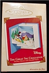 2002 Disney "The Great Ski Challenge" Hallmark Ornament. Still in the box. FREE SHIPPING WITHIN USA!!!!