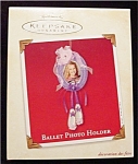 2002 Ballet Photo Holder Hallmark Ornament. Still in the box. FREE SHIPPING WITHIN USA!!!!