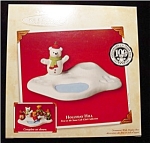 2002 Holiday Hill Hallmark Ornament. It is the 1st in the Snow Club Collection. Still in the box. FREE SHIPPING WITHIN USA!!!!