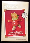 2002 Gracie Skates Hallmark Ornament. It is 4th in the Snow Club Collection. Still in the box. FREE SHIPPING WITHIN USA!!!!