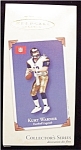 2002 Kurt Warner Hallmark Ornament. It is 8th in the Football Legends Series. This ornament is still in the box. FREE SHIPPING WITHIN USA!!!!