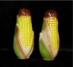 This is a cute set of Corn Salt and Pepper Shakers that are made in Japan. They are 5 3/4" tall.