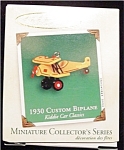 1930 Custom Biplane Mini Hallmark Ornament. This ornament is still in the box. FREE SHIPPING WITHIN USA!!!!
