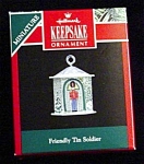 1992 Friendly Tin Soldier Minature Hallmark Ornament. This ornament is still in the box. FREE SHIPPING WITHIN USA!!!!  