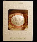 1981 Grandmother Satin Hallmark Ornament. It has some marks on box. Still in box. FREE SHIPPING WITHIN USA!!!