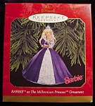 1999 Millennium Princess Barbie Hallmark Ornament. The box is bent. Still in box. FREE SHIPPING WITHIN USA!!!