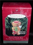 This 1998 Hallmark "Forever Friends Bear" Christmas Ornament is from the Andrew Brownsword Collection. It is still in the box. FREE SHIPPING WITHIN USA!!!
