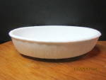 Vintage F.T.D. Milk Glass Oval Planter. Lined  design planter is 6.5" across. Marked F.T.D. 1975. Good Condition, some roughness around edges. Enhance any dcor, Price is for one.