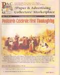 Paper & advertising collectors' marketplace-  2005-55 complete pages.  Postcards celerte first Thanksgiving.  Colleting Children's How to books- Joseph Wambaugh & the world of entertainment.
