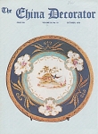 VINTAGE~  1979   OOP<BR>~CHINA DECORATOR <BR>~OCTOBER~1979<BR>~56 PAGES<BR><BR>~THIS SPECIAL ISSUE COMMEMORATES THE FIRST TRULY INTERNATIONAL CHINA EXHIBIT TO BE HOSTED BY AUSTRALIAN ARTISTS.<BR><BR>~...