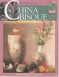 VINTAGE~  1992   OOP<BR>PAINTING ON CHINA BISQUE<BR>~FLORAL ELEGANCE COLLECTION<BR>~BY BETTE BYRD<BR>~PRINTED BY JADVICK<BR>~NEW OLD STOCK<BR>~Softbound Book <BR>~Approx 9 X 12 <BR>~22 Pages <BR>~BEAU...
