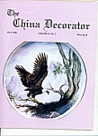 The China Decorator - July 1986 -32 complete pages.  Volume 41, No.7 - Fruit bordered platter by Su san Thumm Dresden my way by Iris Bielby -Instruction for Irises by Suzie Thompson- Roses & mother of...