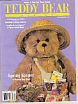Teddy  Bear Review -  March-April 1991-54 complete pages.  Spring Keefer by Margory Hoya Novak on cover = A birthday for baby -  bunnies by Bear Makers - Muffin and her Heart, a apaper teddy bear