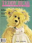 Teddy Bear Review magazine - Spring 1990-54 complete pages.  Six steps to better bears - Make a roly-poly Teddy bear -  Tiny teddies - Cover: Grizzelda by Debbie Kesling