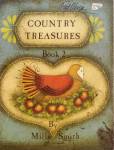 Out-of-Print, Acrylics/Oils, Decorative Craft Projects Tole Painting Book,<BR><BR>VINTAGE   1978   OOP<BR>~Country Treasures #2<BR>~ by Milly Smith<BR>~ 1978, 48 pages<BR>~Designs within the pages.<BR...
