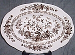 This is a lovely platter from J&G Meakin. Not certain of the date. It is in excellent condition. The<BR>pattern name is India. Measures 12 1/4" by 9 1/2".<BR>