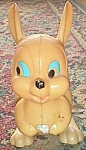 Featured for your enjoyment is a cute old wind up toy. This little guy is an Easter toy<BR>from Easter Unlimited in New York. He is marked item No. 3724. Made in Hong Kong.<BR>He is in working order a...