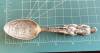 Vintage sterling souvenir spoon of THE ALAMO. Get on the horse and rider to the Alamo and San Antonio Texas