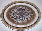 THIS IS AN OFFERING FOR A PRISTINE FRANCISCAN POTTERY NUT TREE 13-1/2" BY 11-3/8" PLATTER!  FRANCISCAN EARTHENWARE MADE IN U.S.A. INK MARK. NOT A HINT OF USE AND HAS NO NICKS, CHIPS, CRACKS ...