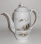 This is an offering for a lovely pre-war Japan porcelain fine china demi coffee pot measuring 8-1/8" high.  Marked as seen.  Not a hint of use and has no nicks, chips, cracks or repairs. Shipping...